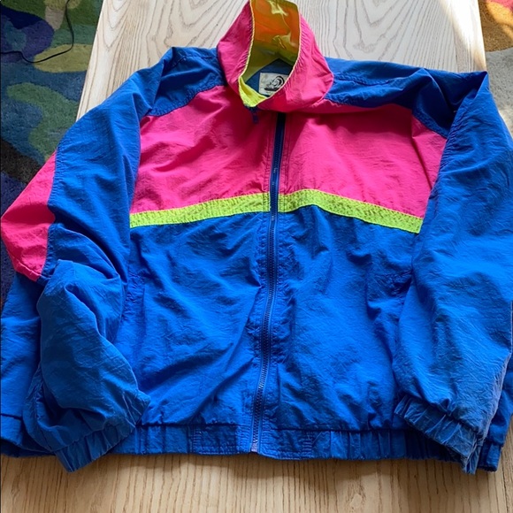 fluorescent windbreaker
